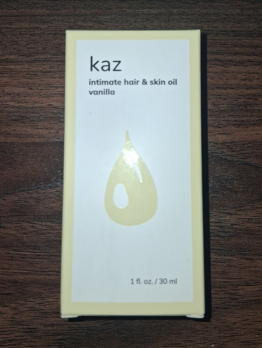 kaz Vanilla Intimate Hair & Skin Oil